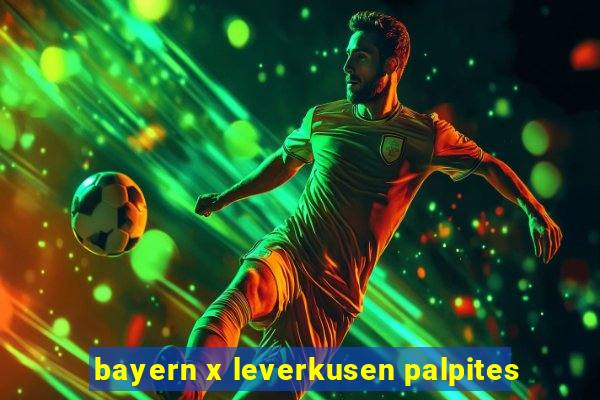 bayern x leverkusen palpites